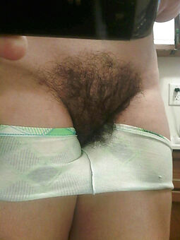 meticulous hairy pussy in panty