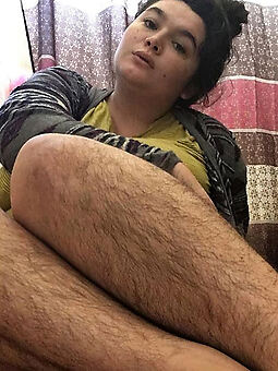 taking hairy legs and pussy