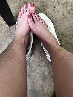puristic legs with the addition of pussy fuck